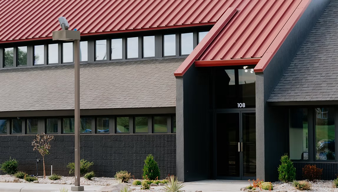 The Muscle Shoals clinic building